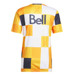 adidas - Maillot d'avant-match Vancouver Whitecaps FC Kick Childhood Cancer pour hommes (HT7800)