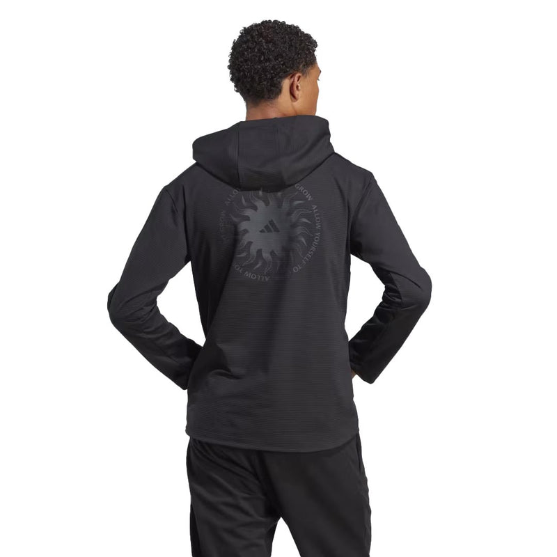 adidas - Sweat à capuche d'entraînement graphique Yoga pour homme (IB8968)