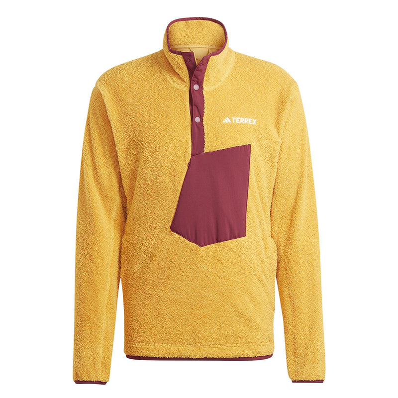 adidas - Pull polaire à poils longs Terrex Xploric pour homme (IB1138)