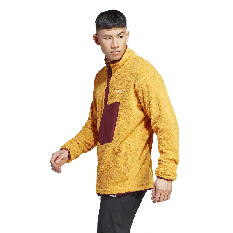 adidas - Pull polaire à poils longs Terrex Xploric pour homme (IB1138)