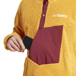 adidas - Pull polaire à poils longs Terrex Xploric pour homme (IB1138)