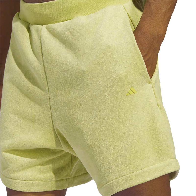 adidas - Short de basket-ball unisexe en daim (IN7700)