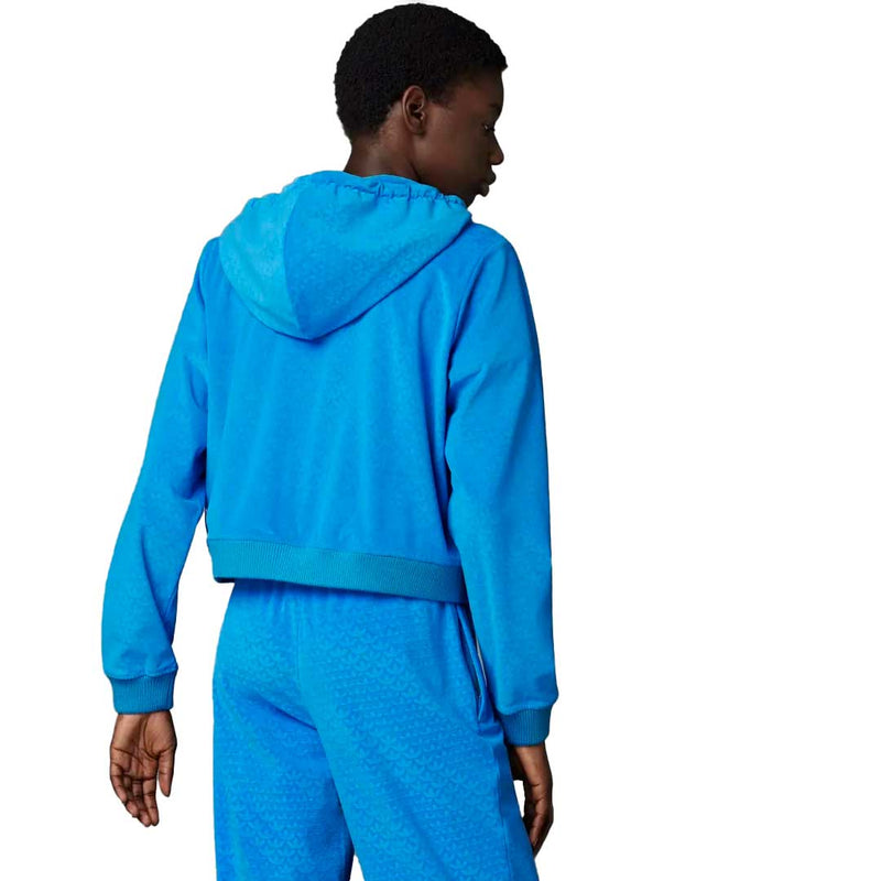 adidas Women s Adicolor Velour Zip Hoodie IB2046 SVP Sports