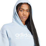 adidas - Sweat à capuche graphique en polaire All SZN pour femme (IL3238)