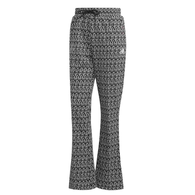 adidas - Pantalon évasé taille haute à imprimé graphique pour femme (IC5720)