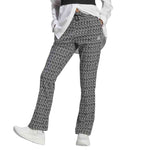 adidas - Pantalon évasé taille haute à imprimé graphique pour femme (IC5720)