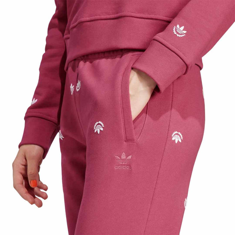 adidas - Pantalon de survêtement à mini écusson pour femme (IJ8299)