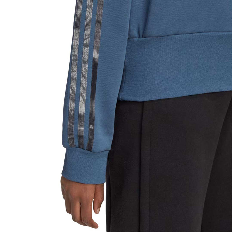 adidas - Sweat à capuche imprimé intégral pour femme (HP0792)