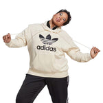 adidas - Sweat à capuche Always Original Trefoil pour femme (grande taille) (IC2997)
