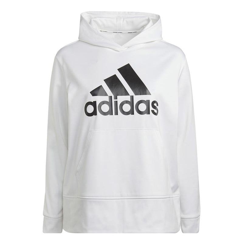 adidas - Women's Badge Of Sport Logo Hoodie (Plus Size) (HJ9744)