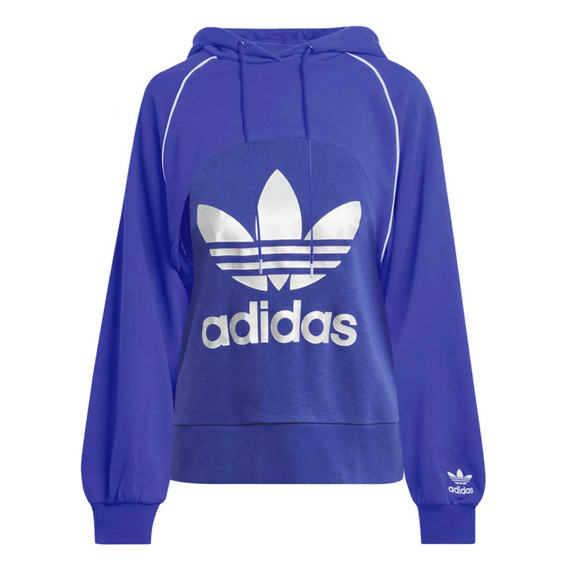 adidas - Sweat à capuche avec grand logo pour femme (IK0487)