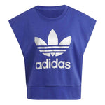 adidas - Sweat à capuche avec grand logo pour femme (IK0487)