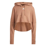 adidas - Sweat à capuche court Collective Power pour femme (IB8786)