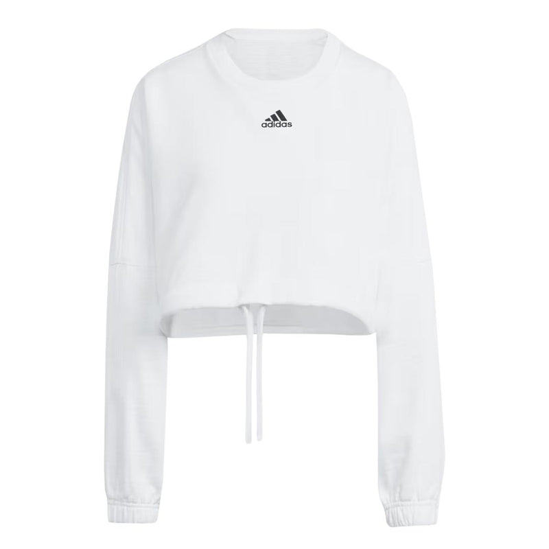 adidas - Sweat-shirt polyvalent Dance Crop pour femme (IC6683)