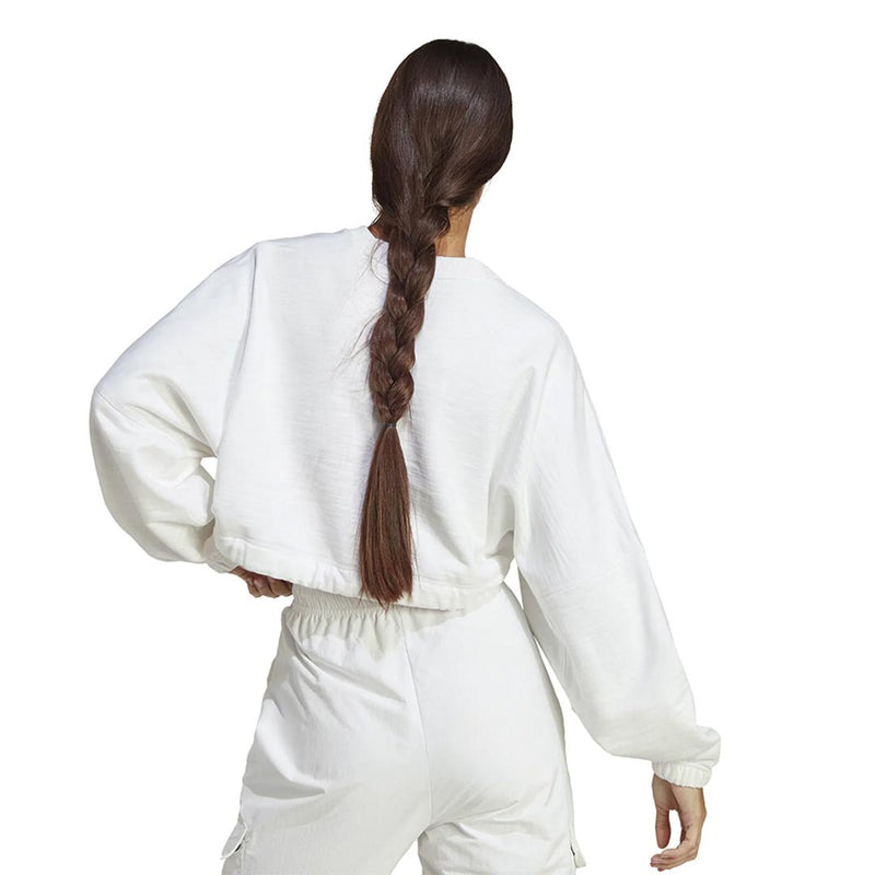 adidas - Sweat-shirt polyvalent Dance Crop pour femme (IC6683)