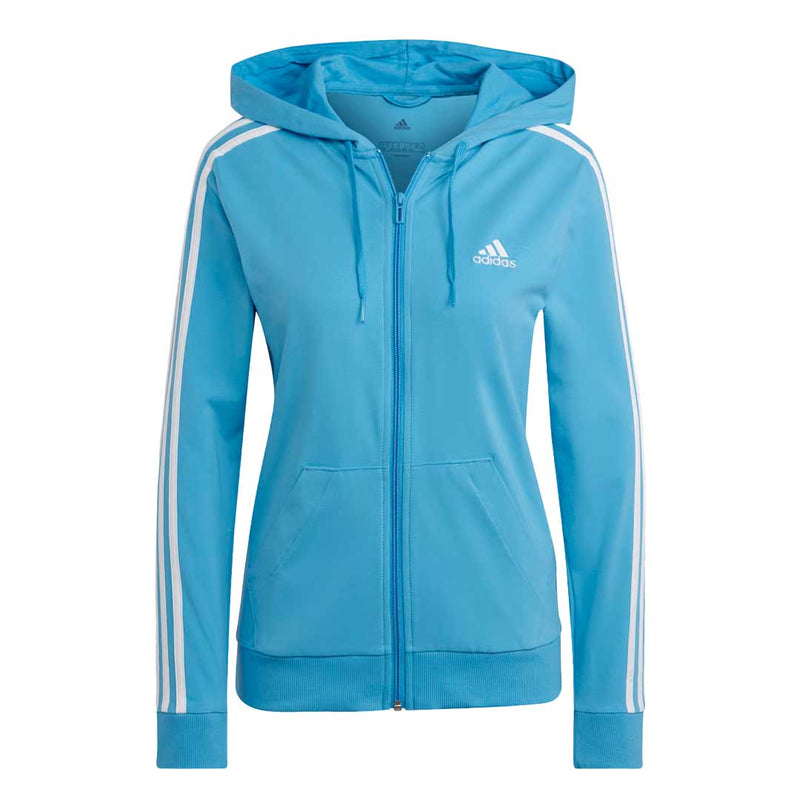 adidas Women's Essentials 3-Stripes Full-Zip Hoodie (HL2057