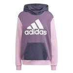 adidas - Sweat à capuche en polaire Essentials Logo Boyfriend pour femme (IM0268)