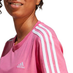 adidas - Women's Essentials Slim 3-Stripes T-Shirt (IB9453)
