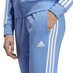 adidas - Pantalon de survêtement Essentials Warm-Up 3-Stripes pour femme (IC0778)