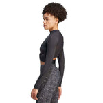 adidas - T-shirt court à manches longues HIIT Heat.Rdy pour femme (HY3220)