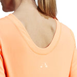 adidas - T-shirt d'entraînement à manches longues Hyperbright pour femme (IL6617)