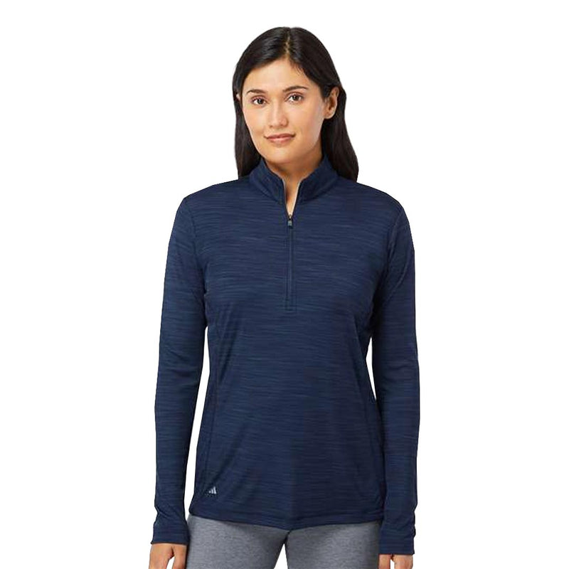 adidas - Women's Lightweight Melange 1/4 Zip Pullover (FK3706