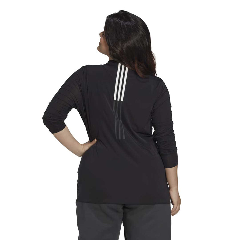 adidas - Women's Long Sleeve T-Shirt (Plus Size) (HK8058)