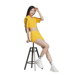adidas - Women's Lounge Low Rise Rib Shorts (IC9453)