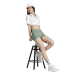 adidas - Women's Lounge Low Rise Ribbed Shorts (IC8759)