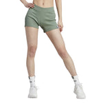 adidas - Women's Lounge Low Rise Ribbed Shorts (IC8759)