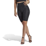 adidas - Short cycliste imprimé marbre pour femme (IC2266)