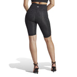 adidas - Short cycliste imprimé marbre pour femme (IC2266)