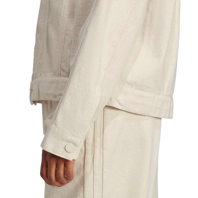 adidas - Veste en jean Originals X Kseniaschnaider pour femme (IJ6624)