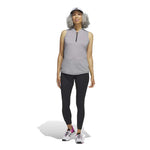 adidas - Women's Ottoman Printed Sleeveless Polo (HT1251)