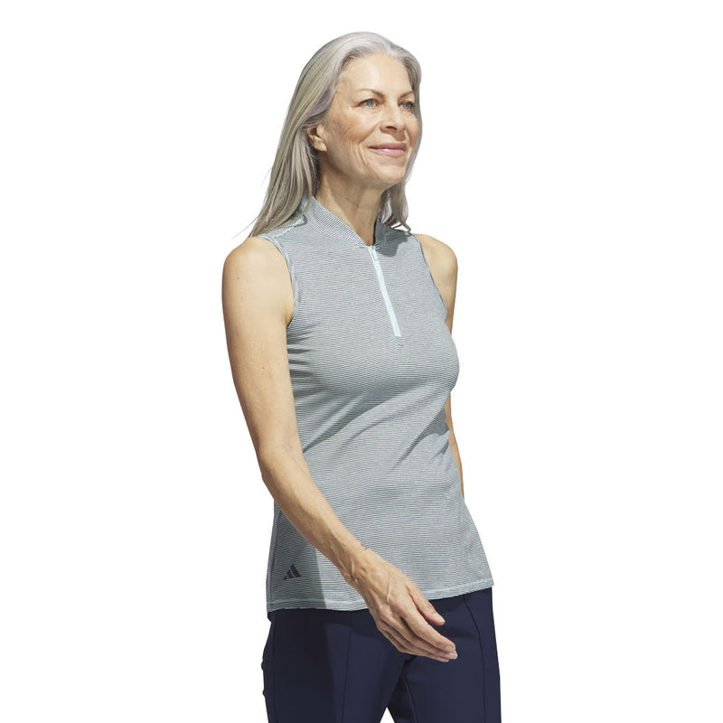 adidas - Women's Ottoman Printed Sleeveless Polo (II3243)