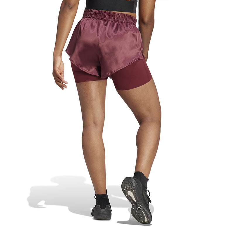 adidas - Short Power AEROREADY 2 en 1 pour femme (IL9448)