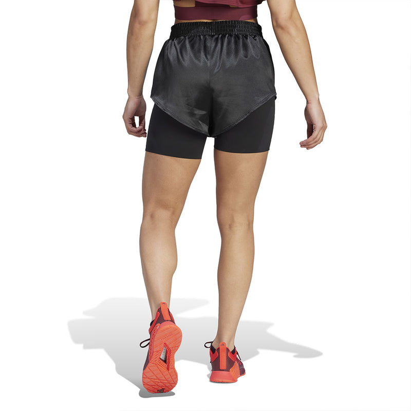 adidas - Short Power AEROREADY 2 en 1 pour femme (IL9449)