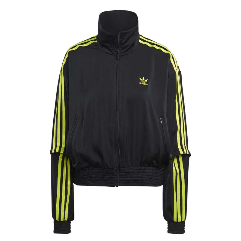 adidas - Veste de survêtement Firebird en satin pour femme (IJ5015)