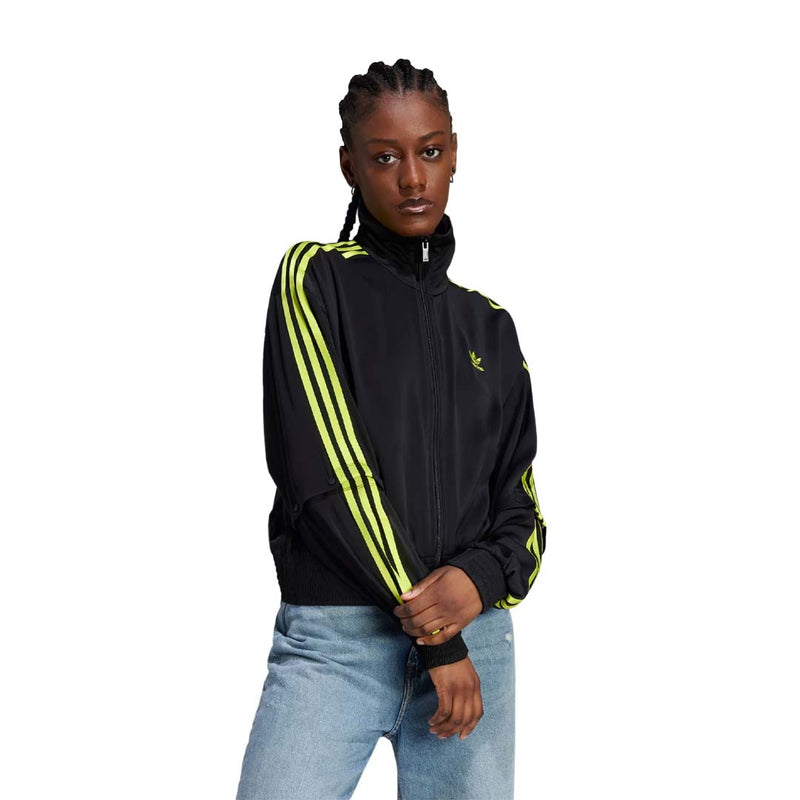adidas - Veste de survêtement Firebird en satin pour femme (IJ5015)