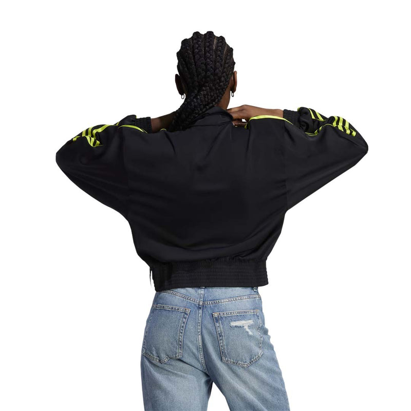 adidas - Veste de survêtement Firebird en satin pour femme (IJ5015)