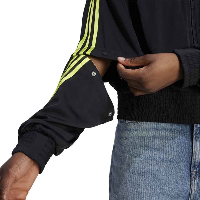 adidas - Veste de survêtement Firebird en satin pour femme (IJ5015)