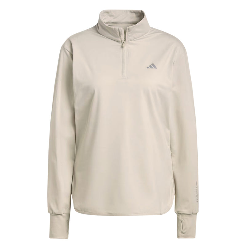 adidas - Haut d'entraînement Techfit Aeroready Warm 1/4 Zip pour femme (HI3368)