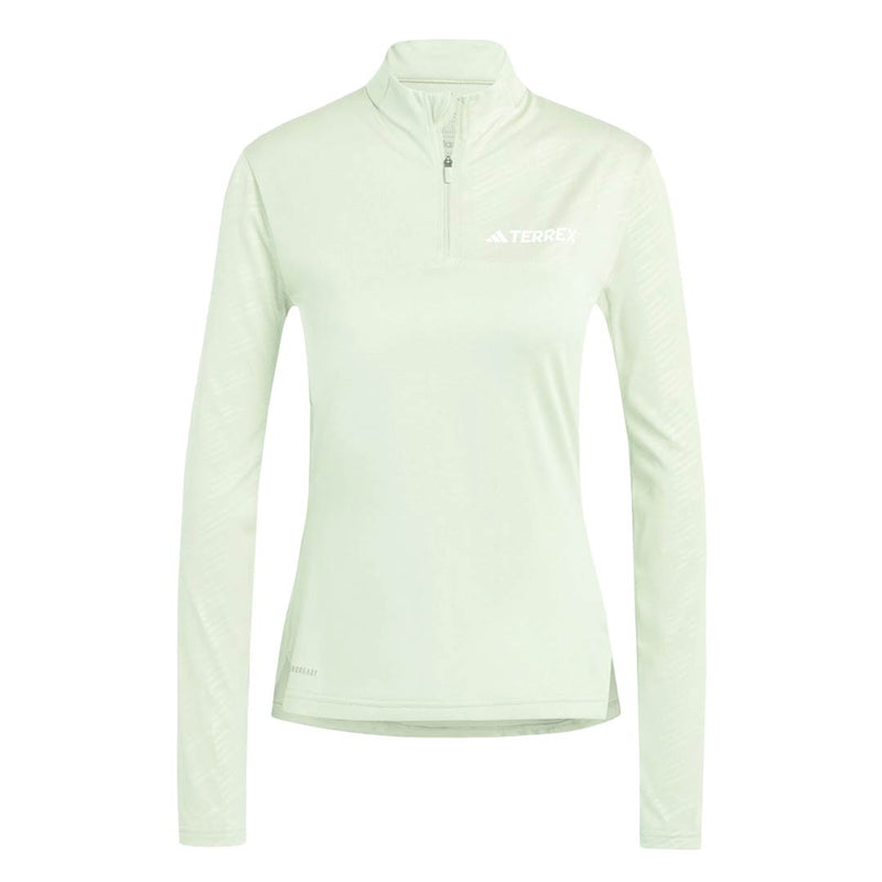 adidas - Women's Terrex 1/4 Zip Long Sleeve T-Shirt (IP4807)