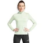 adidas - Women's Terrex 1/4 Zip Long Sleeve T-Shirt (IP4807)