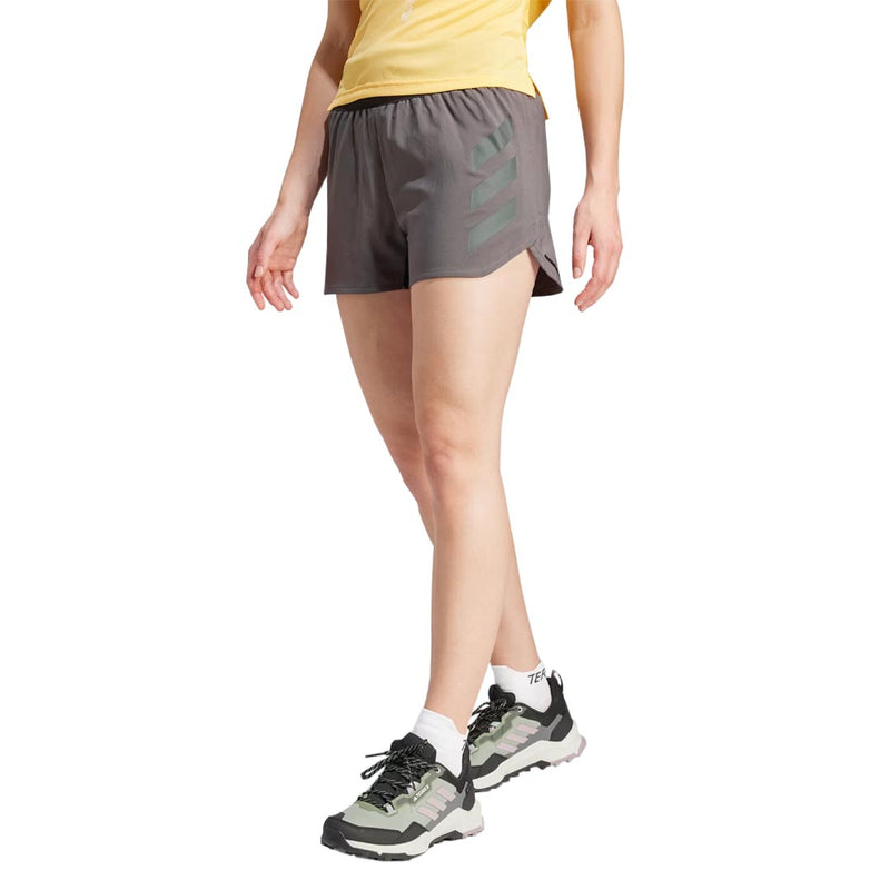 adidas - Women's Terrex Agravic Trail 3 Inch Running Shorts (IP4859-3IN)