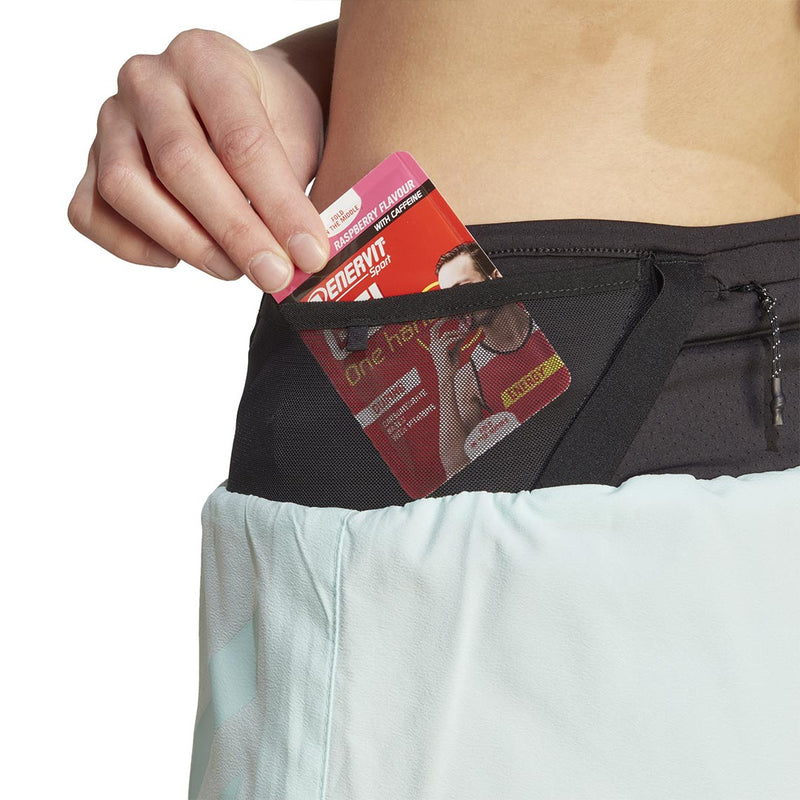 adidas - Short de trail Terrex Agravic 3 pouces pour femme (HZ6281-3IN)