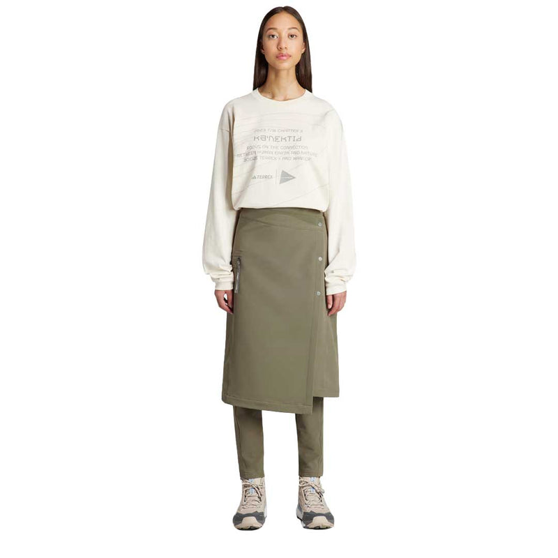 adidas - Women's Terrex x and wander Xploric Pant and Overskirt (IB4818)