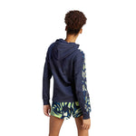 adidas - Sweat à capuche à 3 bandes et imprimé vibrant pour femme (IL5875)
