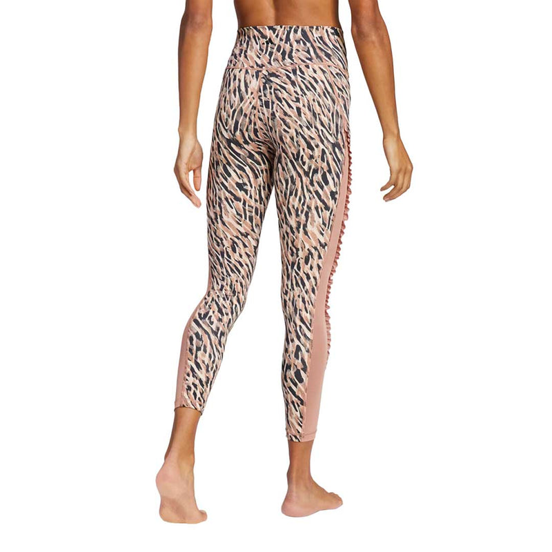adidas - Legging 7/8 imprimé Yoga Studio Clash pour femme (HR5369)