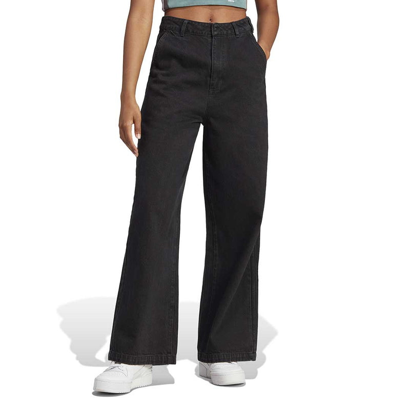 adidas - Women's adidas Originals x Kseniaschnaider 3-Stripes Jeans (IJ8338)